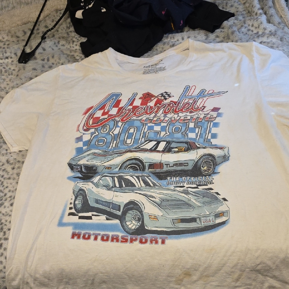 R3tr0 VETTE 3XL Cotton T-Shirt